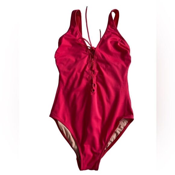 Bahama collection one-piece swimwear coral size L-C cup NWT - Picture 1 of 9